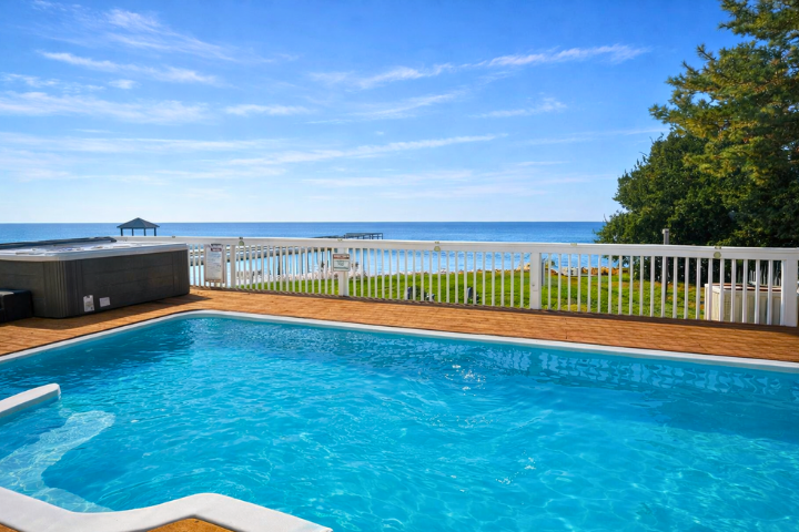 Image for Free pool heat for spring stays